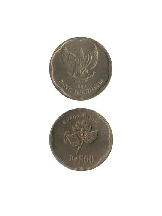 楽天市場】【20%OFF】コイン インドネシア 500ルピア 国章ワシ小 UNC 