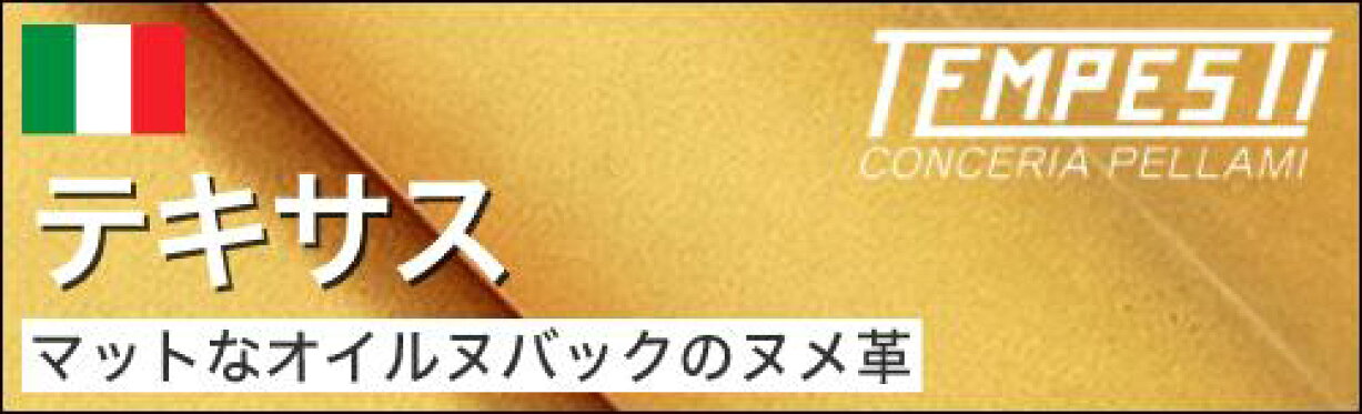 テキサス　マットなオイルヌバックのヌメ革