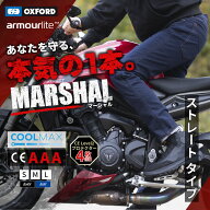 バイク デニム パンツ メンズ AAA MARSHAL マーシャルジーンズ OXFORD レングス76/81cm・ブルー/ブラック…