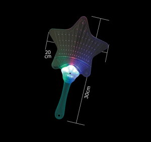 【教育・教材】AR4521718213651 アーテック 光るうちわ 星