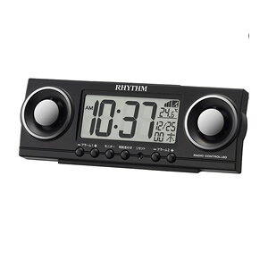 リズム【RHYTHM】電波目覚まし時計 フィットバトラージューク 8RZ177SR02★【8RZ177SR02】