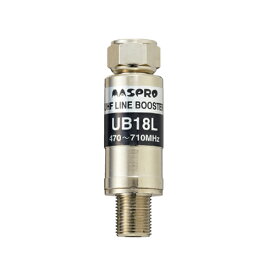 【地デジ放送用】UB18LA マスプロ電工 UHFラインブースター（18dB型） UB18L(A)　(増幅部のみ) 【屋外（内）用】