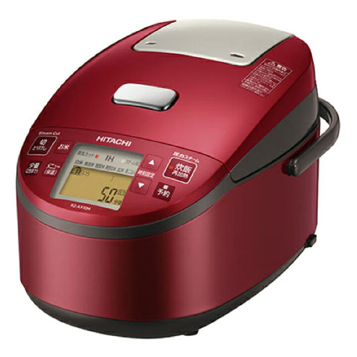 楽天市場】【HITACHI】RZ-AX10M-R 日立 5.5合炊き 圧力スチームIH炊飯 
