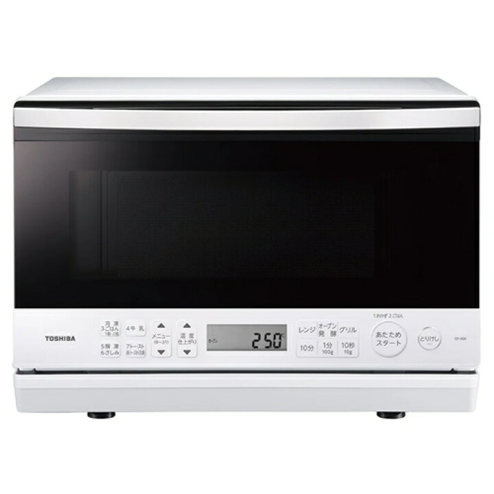 楽天市場】【TOSHIBA】ER-60A-W 東芝 簡易スチームオーブンレンジ 23L 