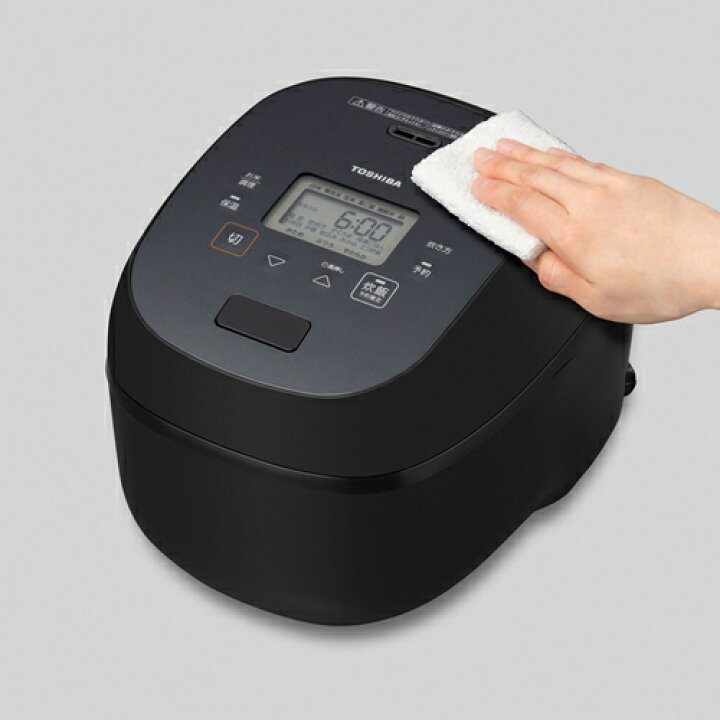 楽天市場】【TOSHIBA】RC-18RWA-K 東芝 真空IHジャー炊飯器 1升炊き 