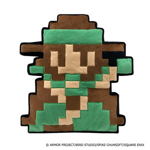 【ドラクエ雑貨】H-4988601266734 スクウェアエニックス ドラゴンクエストIII そして伝説へ・・・ ドットぬいぐるみクッション 「魔法使い」 【ポリエステル素材】