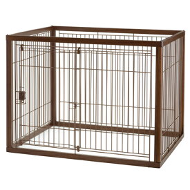 【ペット用品】P-4973655592625 リッチェル 木製ペットサークル 120-90 超小型犬〜大型犬用 【059262】