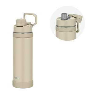 【THERMOS】FJU-1000-SND サーモス 真空断熱スポーツボトル サンド 1.0L 食洗機対応 保冷 水筒 【キャリーループ付き】