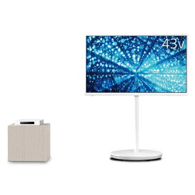 【Panasonic】TH-43LF2L パナソニック 43V型 レイアウトフリー4K液晶テレビ ホワイト VIERA（ビエラ） 2025年モデル 【HDD非内蔵のすっきり設計】
