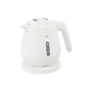 【キッチン家電】CK-DC08-WA 象印 電気ケトル 0.8L ホワイト 注ぎ口ほこりブロック【6つの安全設計】