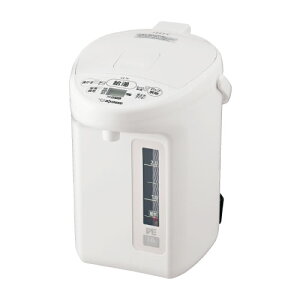 【キッチン家電】CV-TF30-WA 象印 電気ポット 3.0L 優湯生 マイコン沸とう VE電気まほうびん ホワイト 【スピード沸とう】