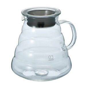 �y�L�b�`���G�݁zXGSR-80-TB �n���I V60 �O���X�T�[�o�[ 800 �N���A 800ml 2�`6�t�p V60�V���[�Y�u03�v�T�C�Y�Ή��y�R�[�q�[�T�[�o�[�z