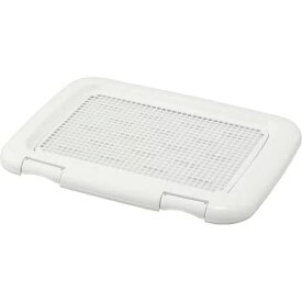 【ペット用品】I-4967576593366 アイリスオーヤマ フチもれしにくいトレーニングペットトレー アイボリー レギュラー FTT-485 トイレトレー 【ペットトイレ用品 衛生用品】