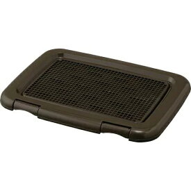 【ペット用品】I-4967576593380 アイリスオーヤマ フチもれしにくいトレーニングペットトレー チャコールグレー レギュラー FTT-485 トイレトレー 【ペットトイレ用品 衛生用品】