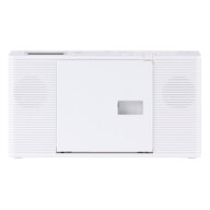 【TOSHIBA】AX-CR40-W 東芝 CDラジオ ホワイト AUREX（オーレックス） ワイドFM 声くっきり機能搭載 【語…