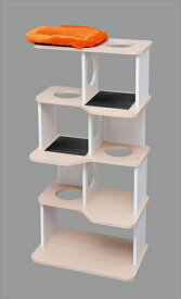 アイリスオーヤマ【ペット用品】 インテリアキャットランド オフホワイト/フレンチオーク I-4967576185547