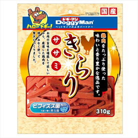 【ペット用品】P-4976555826760 ドギーマン きらり ササミ310g 【82676】