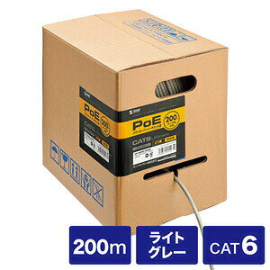 �T�����T�v���C�ySanwaSupply�zPOE�J�e�S��6LAN�P�[�u���̂�200mKB-T6POE-CB200���yKBT6POECB200�z