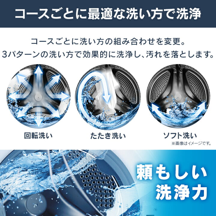 楽天市場】ドラム式洗濯機 洗濯機 8kg ドラム式 ドラム 乾燥 乾燥機 