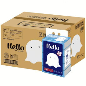 ≪クーポン利用で6,190円〜★10日まで≫【ケース販売】ティッシュペーパー Hello まとめ買い ハロー ソフトパックティシュ 200組×5個パック×16個 5244-case業務用 ソフトティッシュ 備蓄 tissue_paper ティシュ 大容量 ノベルティ