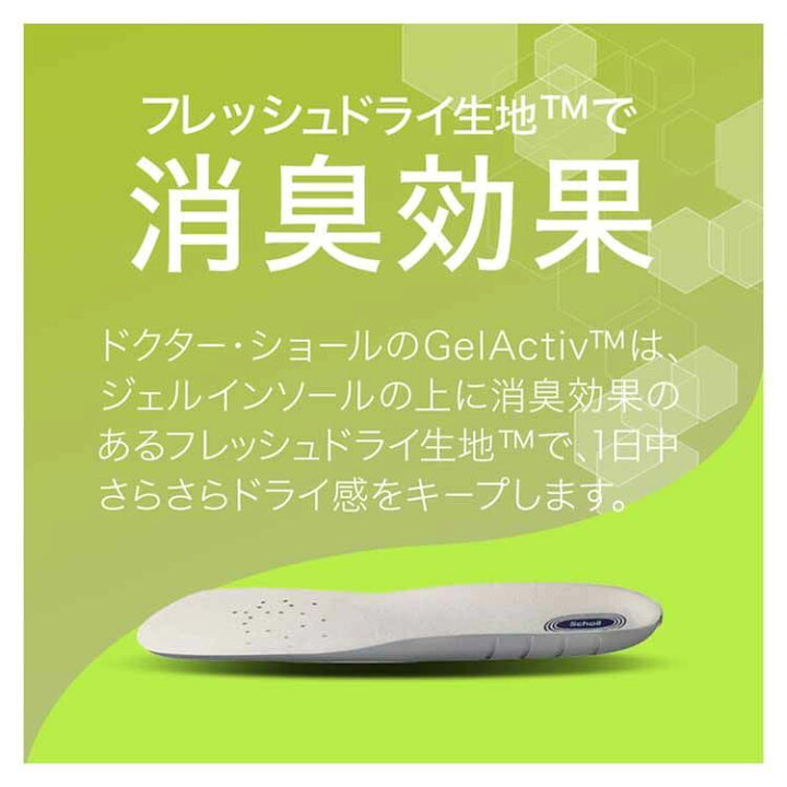 楽天市場】[2個セット] ドクターショール ジェルアクティブ アクティブ 
