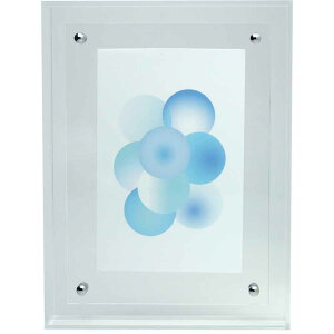 THRU.LIGHT 6x8 THRUA00501フォトフレーム シンプル おしゃれ 写真立て アクリル インテリア ディスプレイ アクリルフォトフレーム フォトスタンド 写真フレーム グローバルフォルムコンクリート C