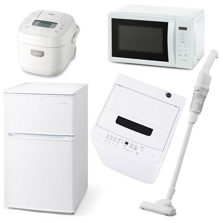 楽天市場】【新品】家電セット 一人暮らし 5点セット 冷蔵庫 2ドア 