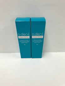 【中古】　【未使用】C788 K ★o-dent オーデント エイゼル薬用ジェル歯磨き 着色汚れ除去 虫歯予防 歯周病・口臭予防 30g 2個セット B