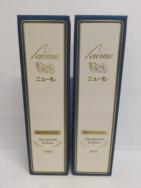 【中古】【未使用】C768 ★ニューモ 薬用育毛剤 newmo 男女兼用 スカルプケア 75ml 2個セット【R】