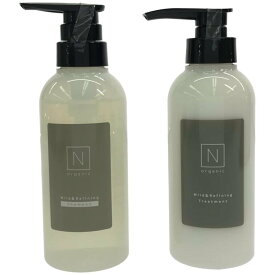 【中古】　【未使用】C070 エヌオーガニック N organic マイルド&リファイニング シャンプー300ml マイルド&リファイニング トリートメント300g セット販売