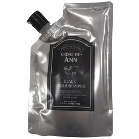 【中古】　【未使用】C549 K ★CREME DE ANN　クレムドアン ブラッククリームシャンプー 生クリームシャンプー 白髪 潤い ツヤ　300g P