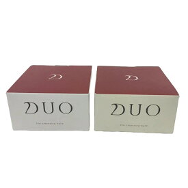 【中古】【未使用】C125 DUO デュオ ザ クレンジングバーム とろけるクレンジング 毛穴 角質 W洗顔不要 潤い 90g 2個セット
