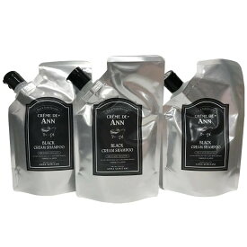 【中古】　【未使用】 C518 ★CREME DE ANN クレムドアン クリームシャンプーBB クリーム洗髪料 無添加 オーガニック ボタニカル 白髪染め 300g 3個セット P