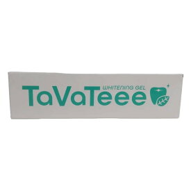 【中古】【未使用】C779 K ★タバティー TaVateee タヴァティー ホワイトニングジェル ホワイトニング歯磨き粉 口臭予防 歯周病予防 40g 【D】 ※注意