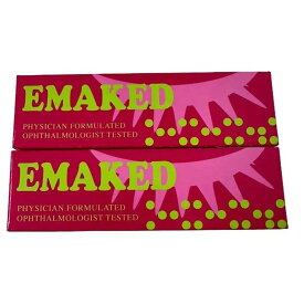【中古】【未使用】CC68 K 水橋保寿堂製薬　EMAKED（エマーキット）まつげ美容液　2mL　2個セット