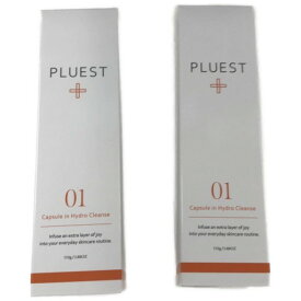 【中古】【未使用】C339 プルエスト カプセル イン ハイドロクレンズ 新パッケージ オレンジアロマの香り 薬用ジェルクレンジング 110g 2個セット