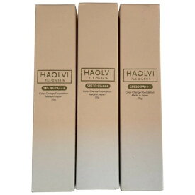 【中古】【未使用】CC08 K HAOLVI ハオルビ ファンデーション SPF30 PA+++ 20g 日焼け止め 美容クリーム 3本セット