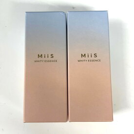 【中古】【未使用】C12R MiiS　ミーズ　ホワイティエッセンス　20ml 2個セット