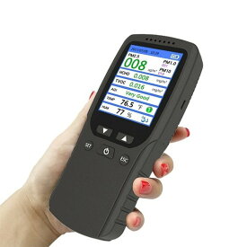 送料無料 DIY工具　測定器　8in1テスター　ホルムアルデヒド検出器　温度計　湿度計