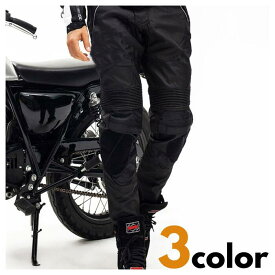 送料無料 パンツ バイカー オートバイ ツーリング ウェア 防塵 膝パッド 保護具 メンズ ズボン ボトム アウトドア