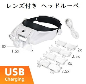 yő16%It9/11܂Łzwbh[y USB[d LEDCg g勾 1.5x 2.0x 2.5x 3x 3.5x 8x  Ǐ⏕ ዾ ώ@ Ɨp[y Vዾ  VjAOX 