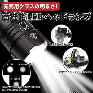�y�ő�20%�N�[�|����P5�{���`10���z��Ɨp�w�b�h���C�g LED�w�b�h�����v �Ɩ��p ��Ԗ�s ��Ɠ� �Ɩ� �L�����v DIY �n�C�p���[XHP70.2 7000lm ��������
