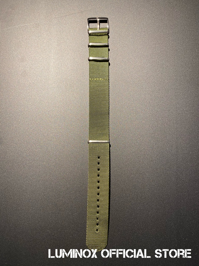 直営店 LUMINOX ルミノックス FNX.9240.60Q.K（4Loops Strap 24mm Green）24mm ナイロン 純正ベルト  腕時計 ストラップ グリーン | LIBERTA LIFESTYLE