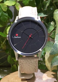 Libenham公式 Libenham Landschaft LH90036-02 Leather-06(L-Beige)[ブラック/夜の暗闇/リベンハム/ラントシャフト/自動巻き/レザーベルト/日本正規保証]