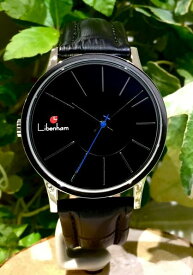 Libenham公式 Libenham Landschaft LH90036-17 Bluemoon【青い月光の湖】[リベンハム/ラントシャフト/自動巻き/レザーベルト/日本正規保証]