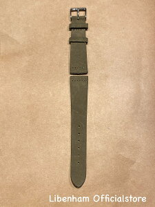 ���x���n�� ���� Libenham Leather Strap05(Olive/20mm) ���U�[�x���g �X�g���b�v �X�G�[�h �I���[�u �����g�V���t�g �X���[�� �~�f�B�A��
