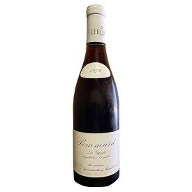 [1979] Pommard Les Vignots Maison Leroy[1979]ポマール レ ヴィーニョ メゾンルロワ 750ml ブルゴーニュ ルロワ ポマール 飲み頃 赤ワイン ヴィンテージワイン 熟成 1979 正規インポーター 正規輸入元 送料無料