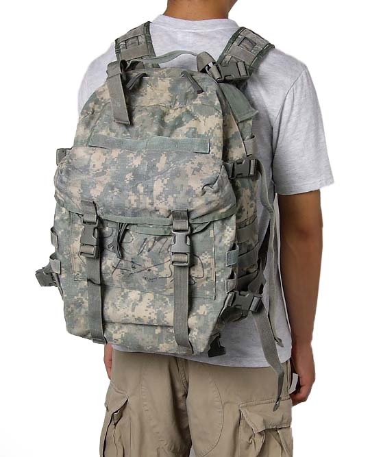 5％OFF】 ACU 米陸軍 ARMY US 米軍放出品 実物 デジタル迷彩 A バッグ 