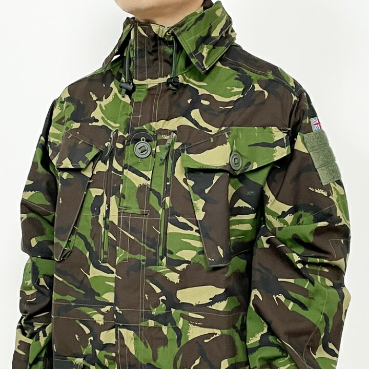 楽天市場】イギリス軍 DPM カモフラージュ ウインドプルーフ 