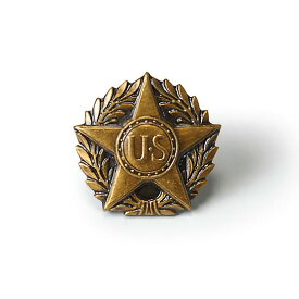 アメリカ軍 ブロンズ ビクトリーメダル スター ピンバッジ（新品）34NB-